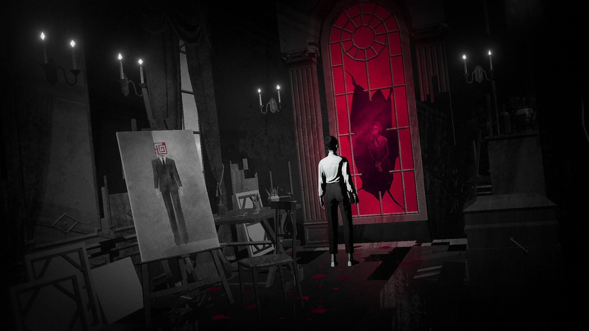 The visuals are creepy yet immersive (Image via Annapurna Interactive)